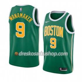 Muški NBA Dres Boston Celtics Bradley Wanamaker 9 Nike 2018-19 Zelena Swingman